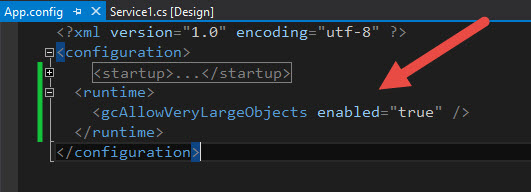 gcAllowVeryLargeObjects Option